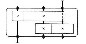三級齒輪傳動比分配